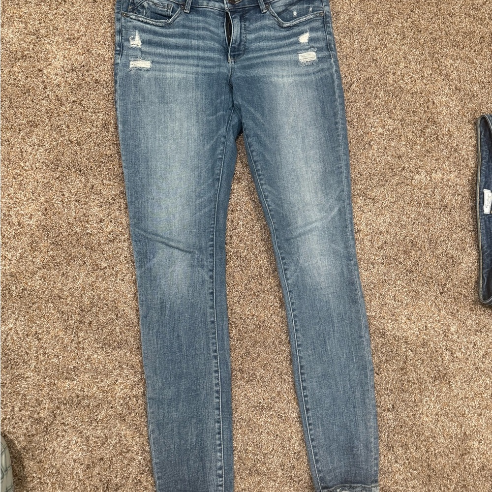 Buckle Black Womens Skinny Jeans